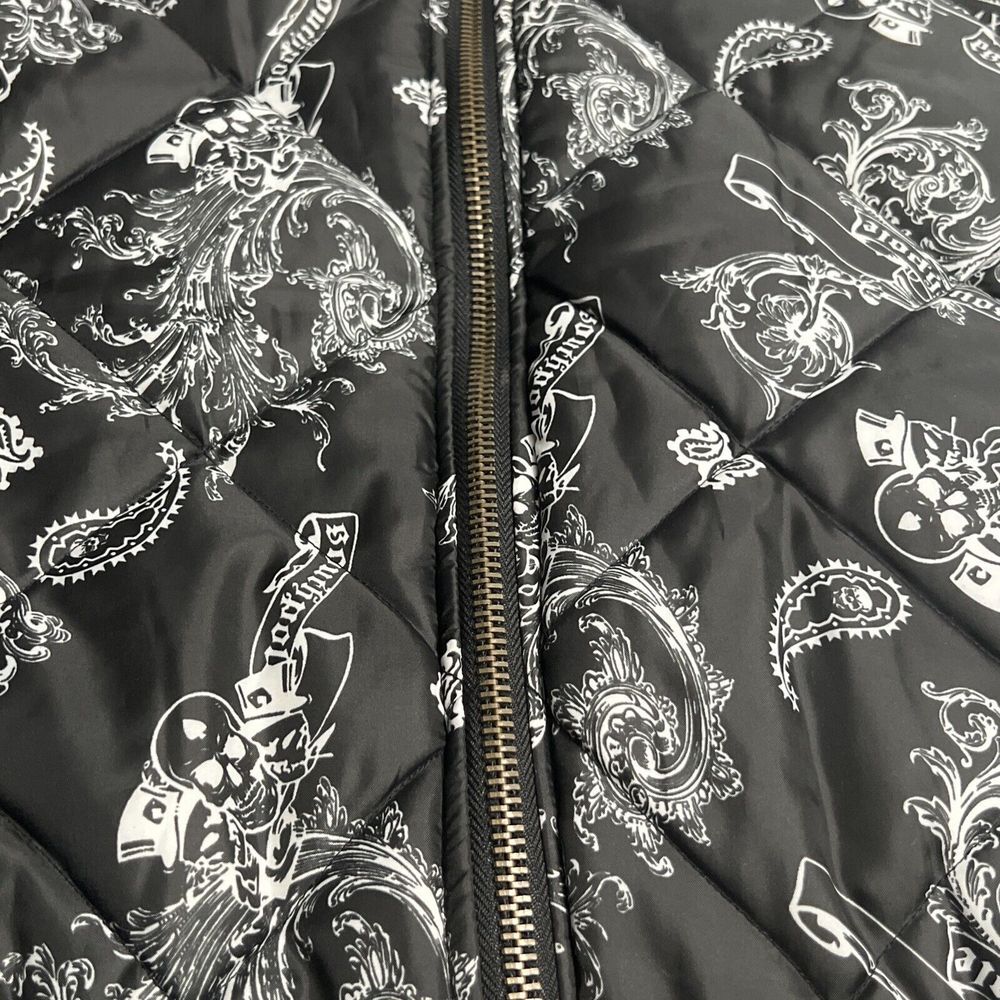 Southpole Boys Reversible Medium 12-14 Black‎ Bomber Skull Jacket - Picture 2 of 11